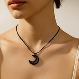 Lunar Insight Cat’s Eye Moon Necklace