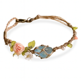 Aquamarine Bloom Bracelet