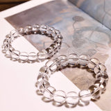 Metal Clarity Quartz Bracelet