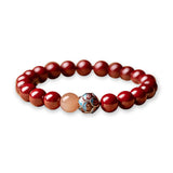 Vital Flame – Cinnabar Sunstone Bracelet