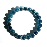 Blue Chalcedony Heart Flow Bracelet