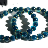 Blue Chalcedony Heart Flow Bracelet
