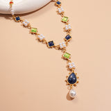 Celestial Garden Gemstone Necklace