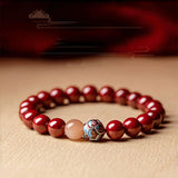 Vital Flame – Cinnabar Sunstone Bracelet
