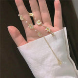 Daisy Pearl Bracelet