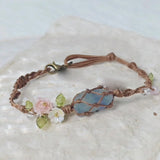 Aquamarine Bloom Bracelet