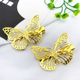 Golden Butterfly Hair Clip