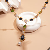 Celestial Garden Gemstone Necklace