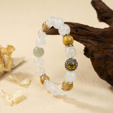 Zodiac Dog Guardian Crystal Bracelet