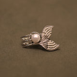Mermaid Tail Pearl Hair Clip
