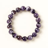 Amethyst Chevron Bracelet
