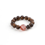 Agarwood & Cherry Blossom Resin Ring
