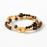 Golden Radiance Crystal Bracelet