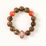 Ember Wood & Carnelian Vitality Bracelet