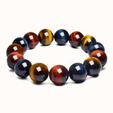 Trinity Tiger’s Eye Bracelet – Focus, Courage & Insight