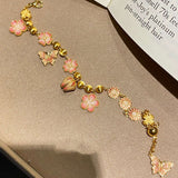 Blossom Butterfly Charm Bracelet