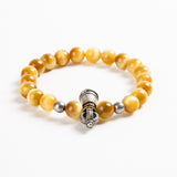 Golden Tiger's Eye & Vajra Bracelet