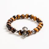 Yellow Tiger's Eye & Vajra Bracelet