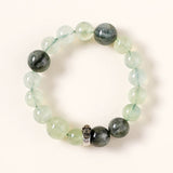Tiger Zodiac Guardian Bracelet – Prehnite & Labradorite for Courage