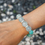Aquamarine & Amazonite Serenity Bracelet
