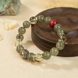 Zodiac Rooster Guardian Crystal Bracelet