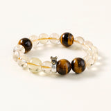 Ox Zodiac Guardian Bracelet – Grounding Tiger’s Eye & Rutilated Quartz