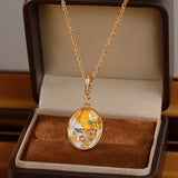 Golden Meadow Pendant Necklace