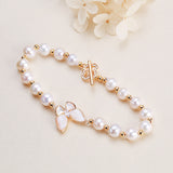 Pearl Butterfly Elegance Bracelet