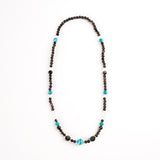 Zebra Amazonite & Obsidian Energy Necklace