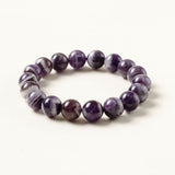 Amethyst Chevron Bracelet