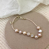 Elegant Pink Freshwater Pearl Bracelet
