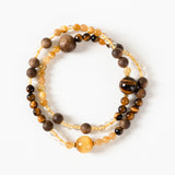 Golden Radiance Crystal Bracelet