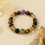 Zodiac Tiger Guardian Crystal Bracelet