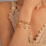 Oceanic Harmony Charm Bracelet