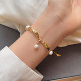 Aurora Pearl Fusion Bracelet