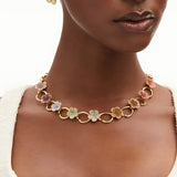 Aurora Bloom Crystal Necklace