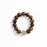 Qi Nan Agarwood & Jade Harmony Ring