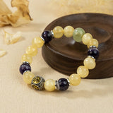 Zodiac Pig Guardian Crystal Bracelet