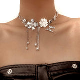 Celestial Blossom Charm Necklace