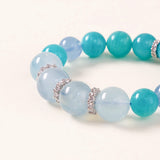 Aquamarine & Amazonite Serenity Bracelet