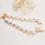 Pearl Butterfly Elegance Bracelet