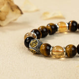 Zodiac Tiger Guardian Crystal Bracelet