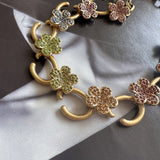 Aurora Bloom Crystal Necklace
