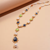 Celestial Garden Gemstone Necklace