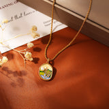 Lily of the Valley Pearl Necklace