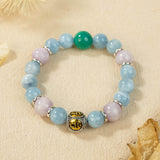 Zodiac Sheep Guardian Crystal Bracelet