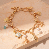 Oceanic Harmony Charm Bracelet
