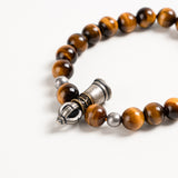 Yellow Tiger's Eye & Vajra Bracelet