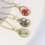 Eternal Bloom Resin Necklace
