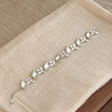 Silver Butterfly Vine Bracelet